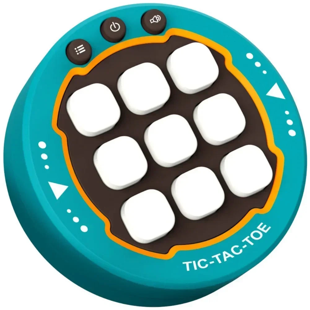 Tablero Electrónico Multifuncional de Tic-Tac-Toe - Juegos de Mesa Montessori - Juego de Puzzle de Mesa