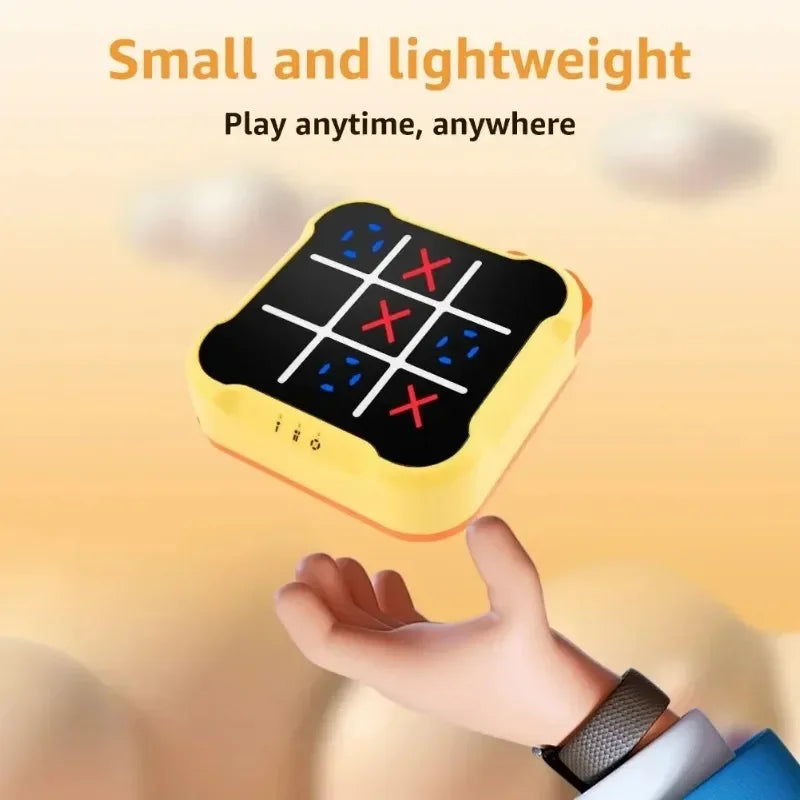 Tablero Electrónico Multifuncional de Tic-Tac-Toe - Juegos de Mesa Montessori - Juego de Puzzle de Mesa