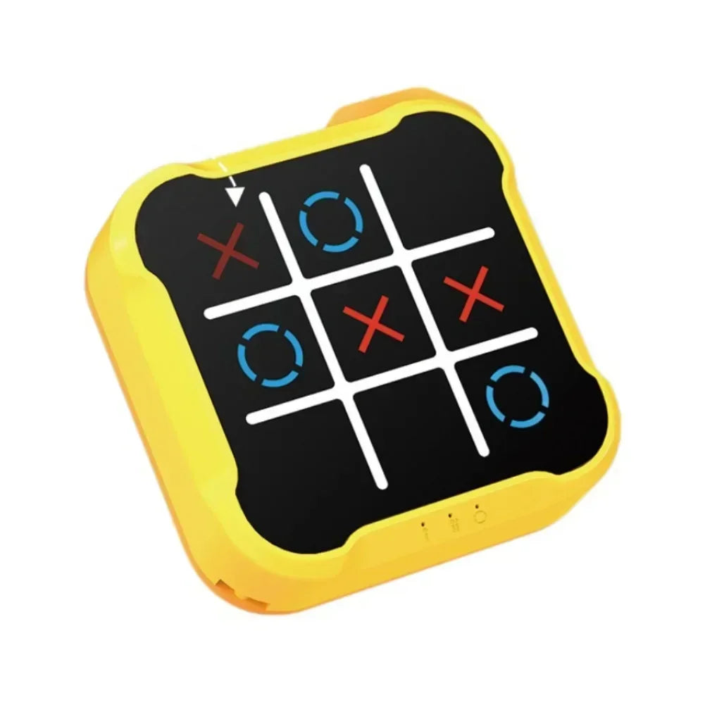 Tablero Electrónico Multifuncional de Tic-Tac-Toe - Juegos de Mesa Montessori - Juego de Puzzle de Mesa