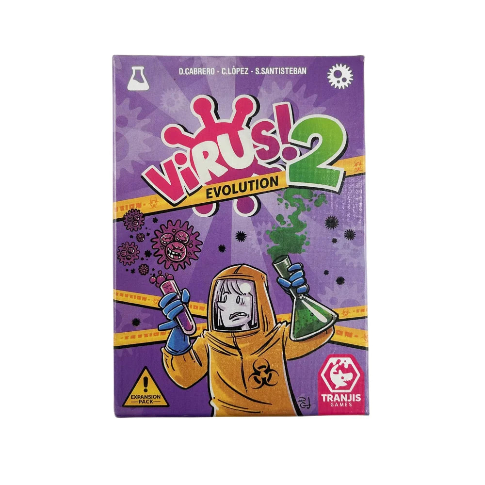 Juego De Cartas De Virus y Virus 2 | Cartas Versión Correcta Juego De Fiesta Para Juegos Familiares Divertidos