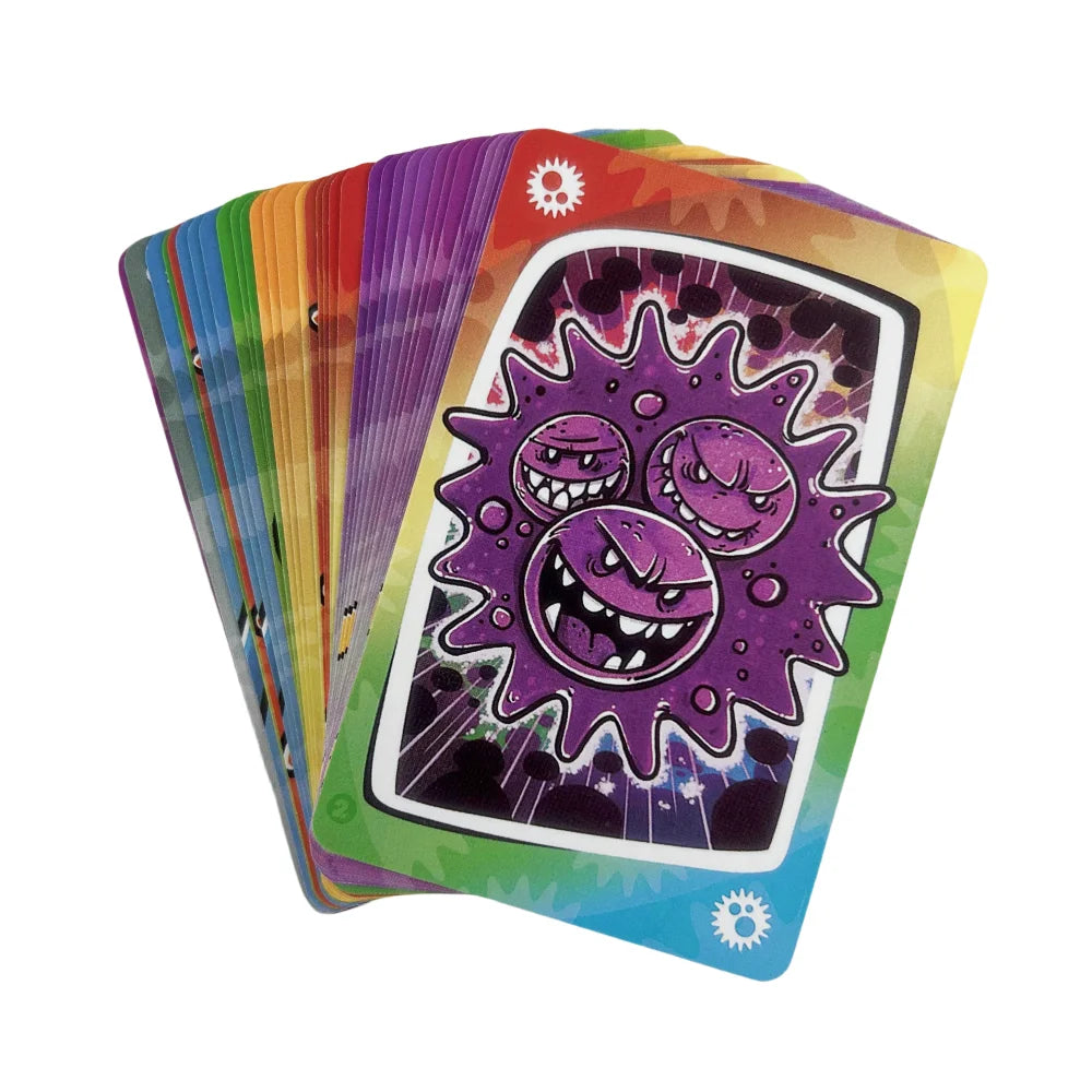 Juego De Cartas De Virus y Virus 2 | Cartas Versión Correcta Juego De Fiesta Para Juegos Familiares Divertidos